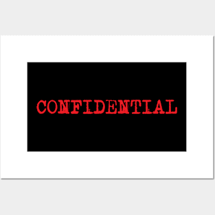 Confidential! Posters and Art